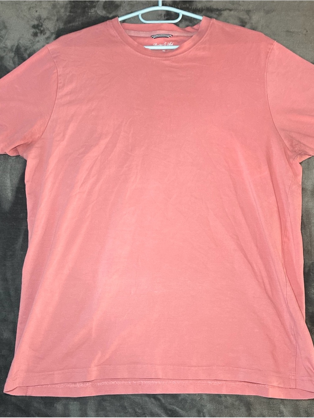 Porter & Ash Shirt Mens L Performance Tee Crewneck Short Sleeve Luxury Cotton